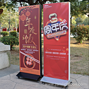 Stable Vertical UV Soft Film Advertising Light Box